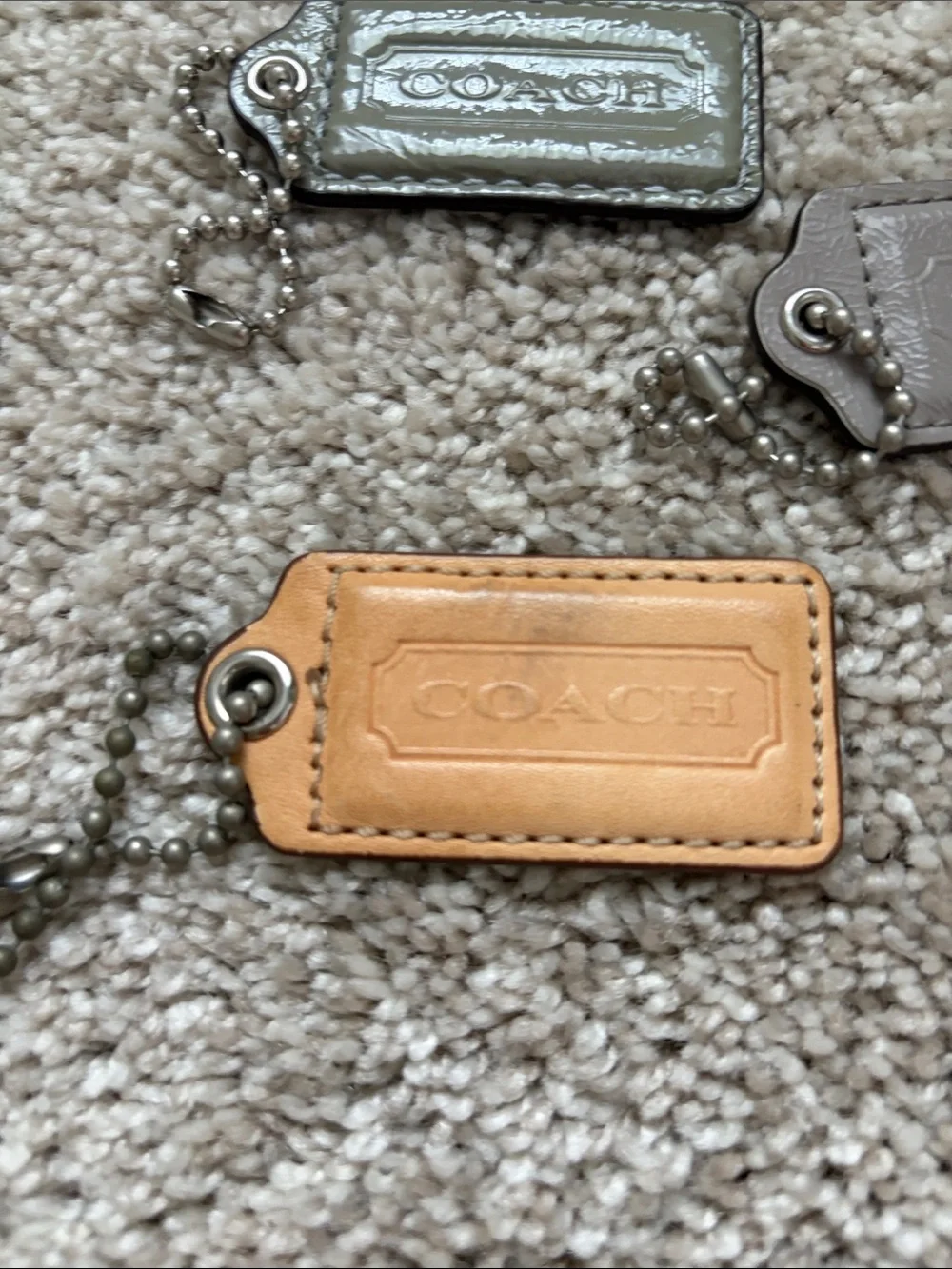 Coach set leather